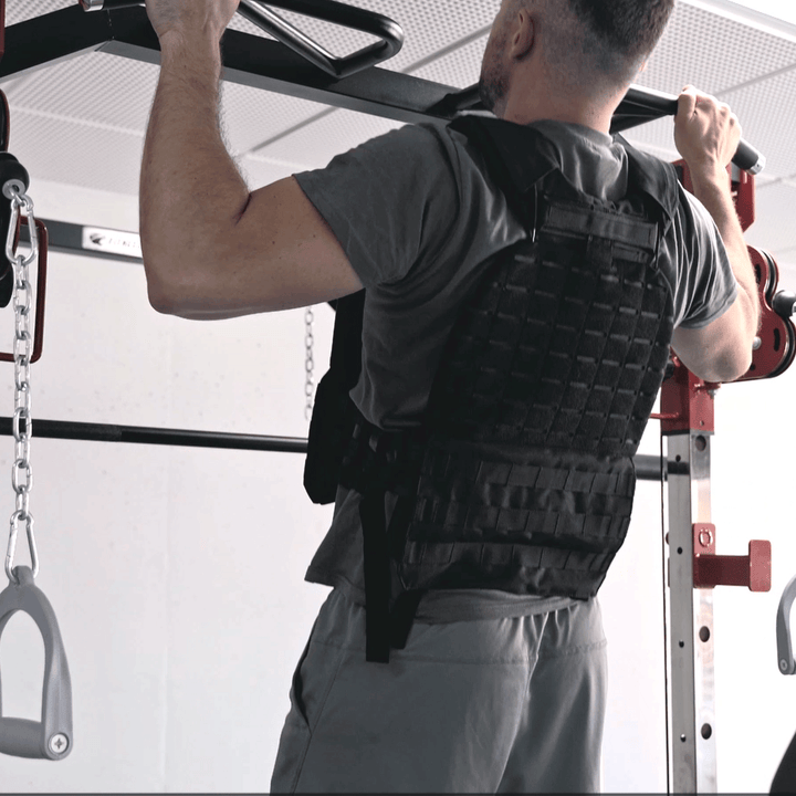 Chaleco Lastrado Peso con 8kg placas incluidas - Fitness Tech