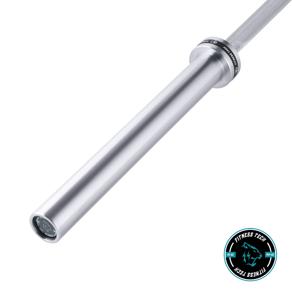 Barra Olímpica Profesional 2.2m x 50mm - 8 Rodamientos (454 kg)