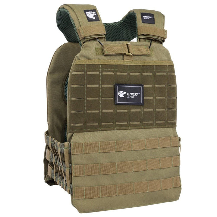 Chaleco Lastrado Peso con 8kg placas incluidas - Fitness Tech