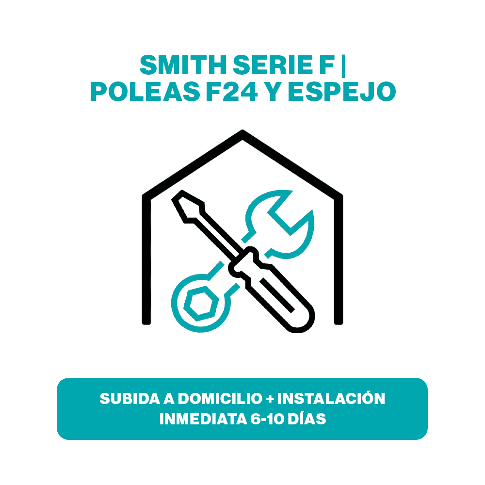 (MULTIPOWER SERIE F | POLEA F24 y ESPEJO) Subida a domicilio + instalación inmediata 6-10 días