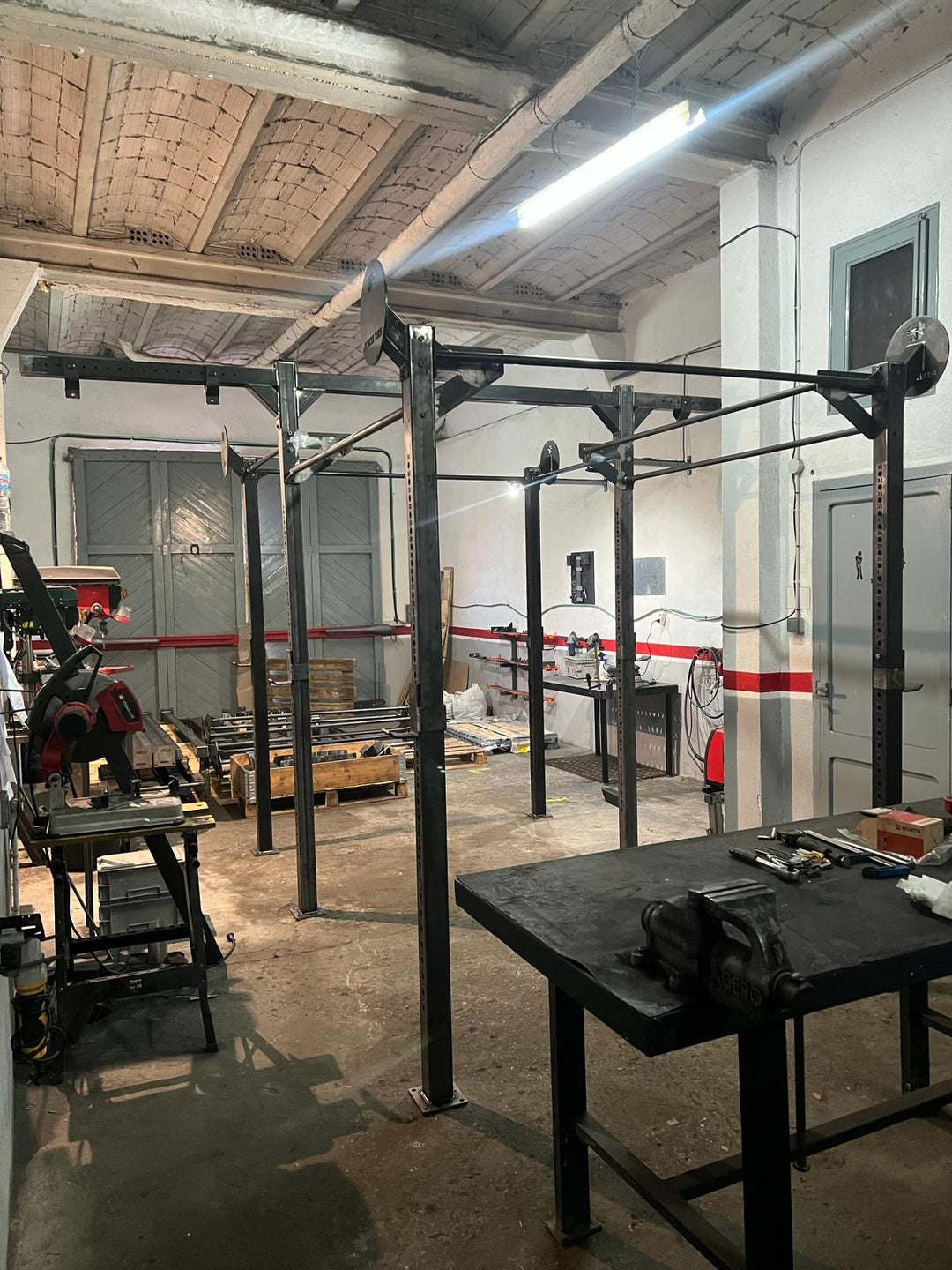 Estructura Central precio por puestos Cross training - Fitness Tech