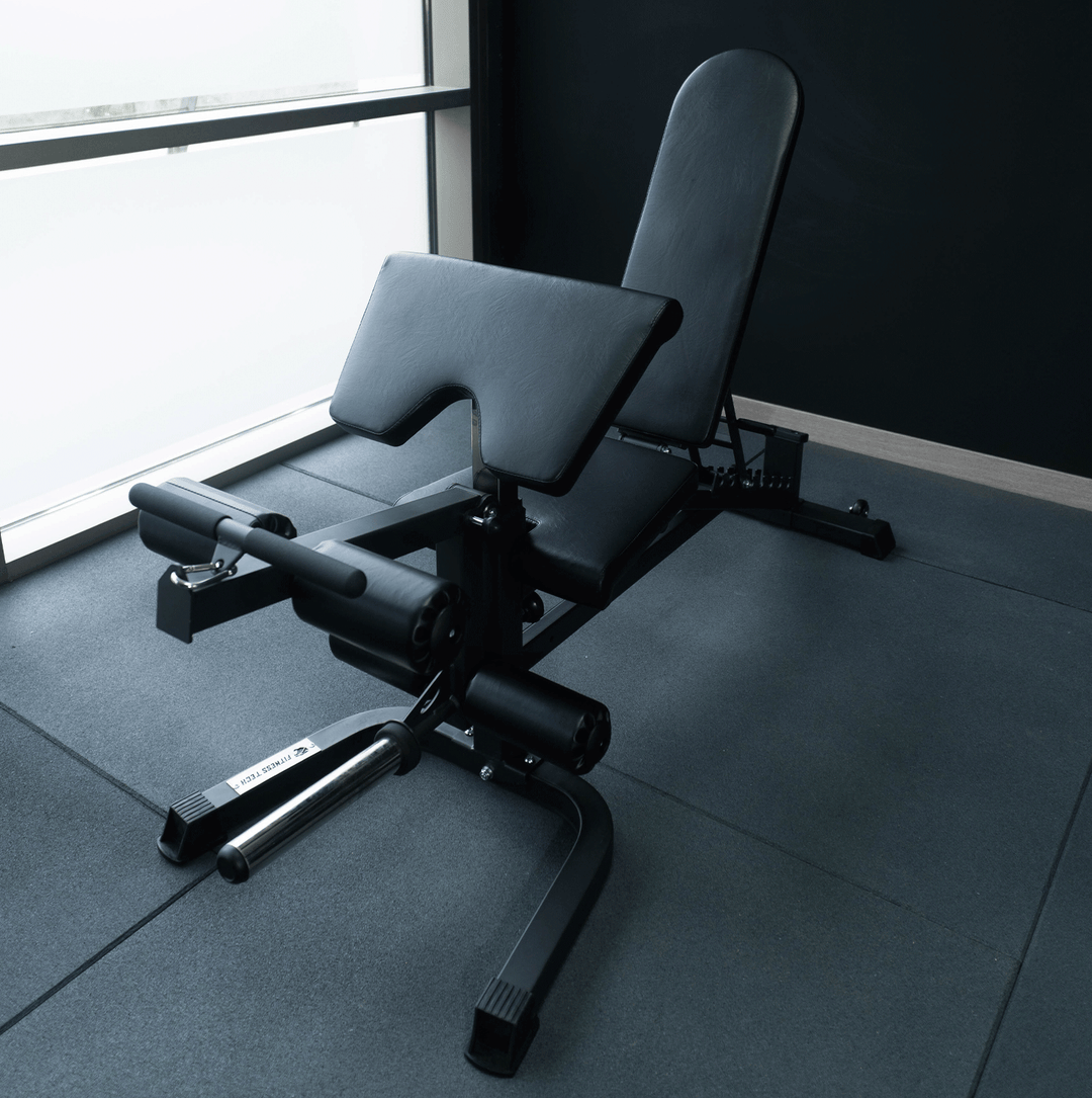 Banco ajustable con extensión de pierna