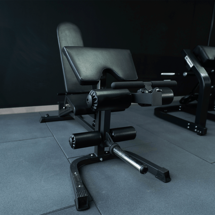 Banco ajustable con extensión de pierna