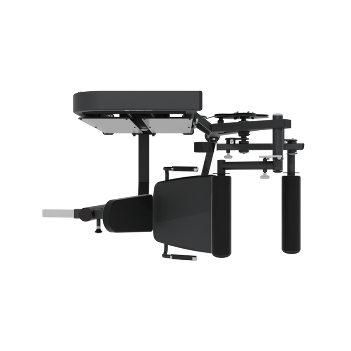 Femoral sentado | Máquina selectorizada - Compact Series cenital