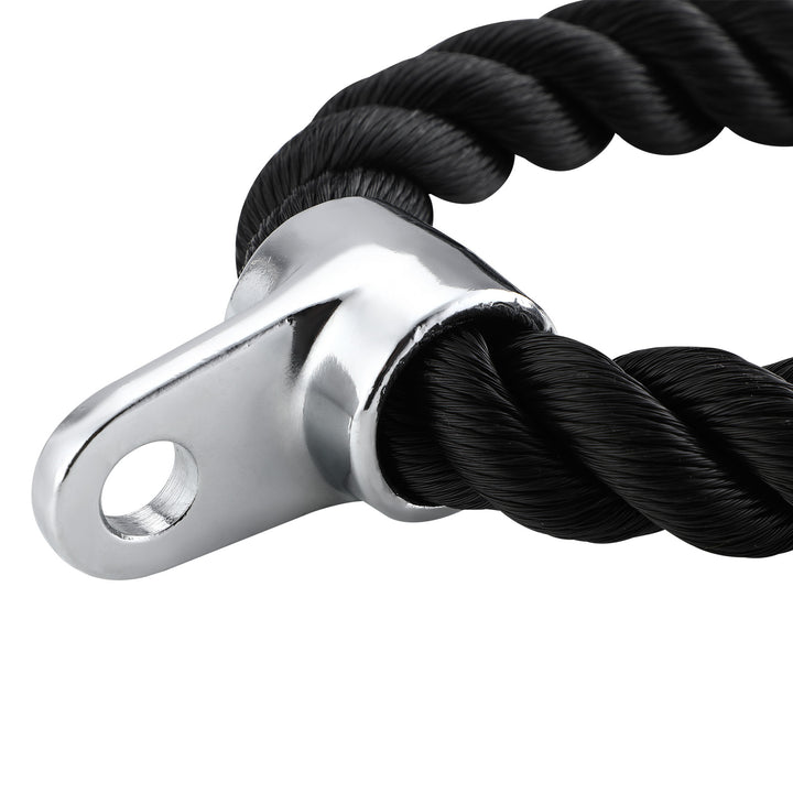 Cuerda tríceps trenzada 70cm - Fitness Tech