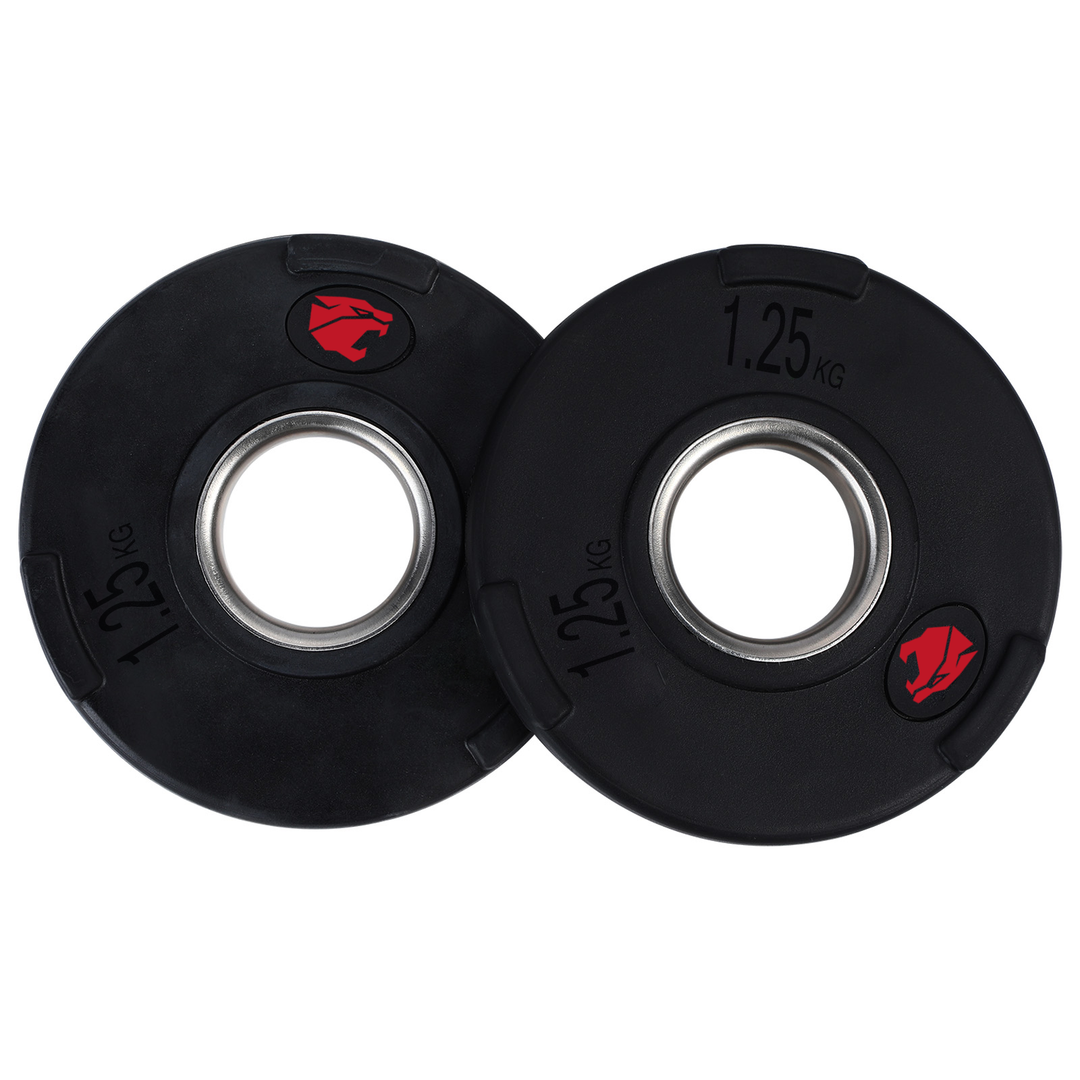 Set 105kg Discos de Goma 3 asas 50mm Profesionales