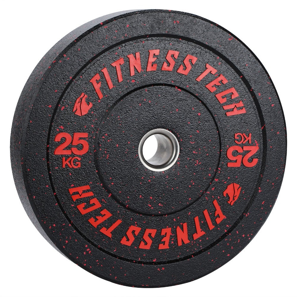 Set 150kg Bumper Plate Alta Resistencia Hi Temp Fleck de 5kg a 25kg