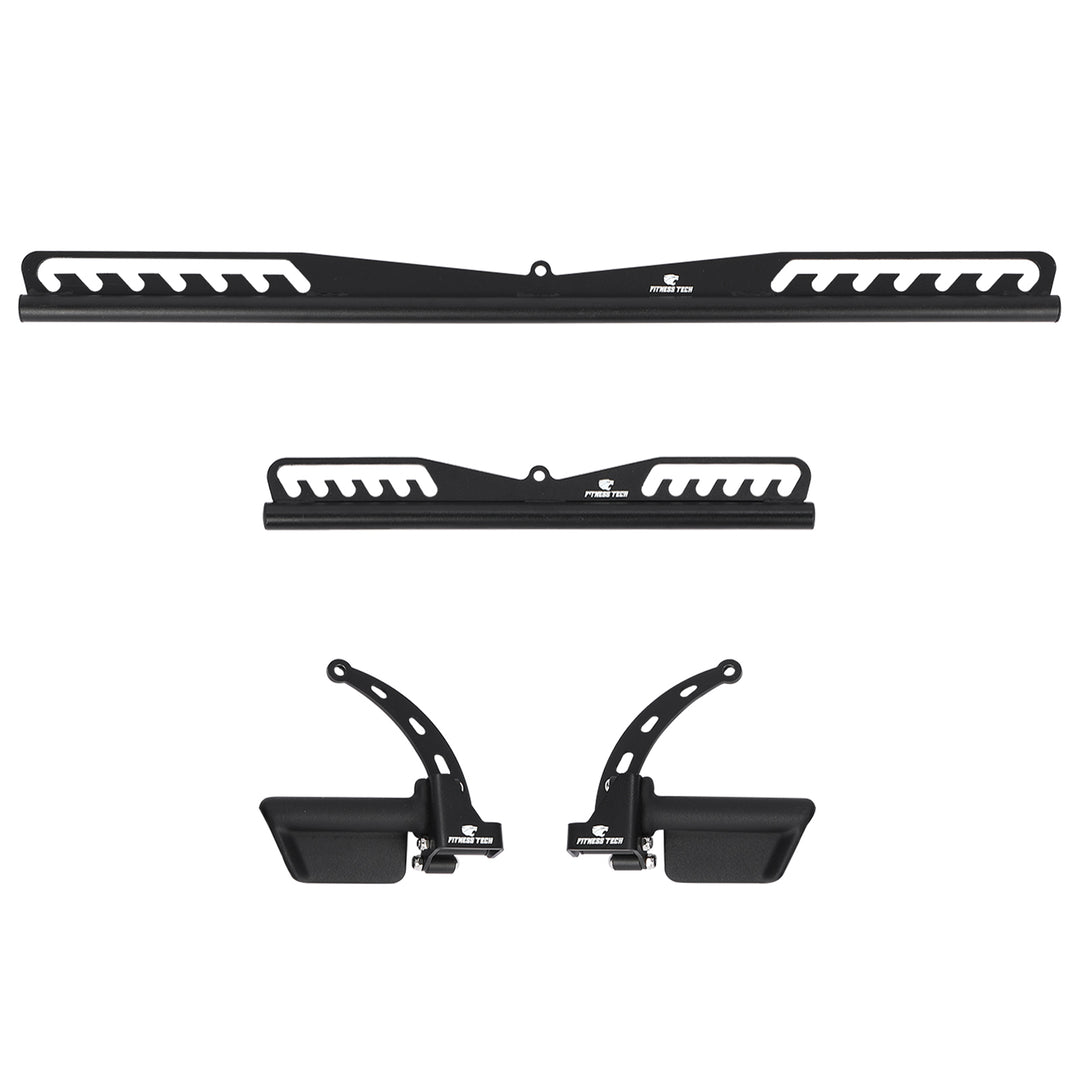 Juego 2 Agarres Poleas ajustables - Fitness Tech