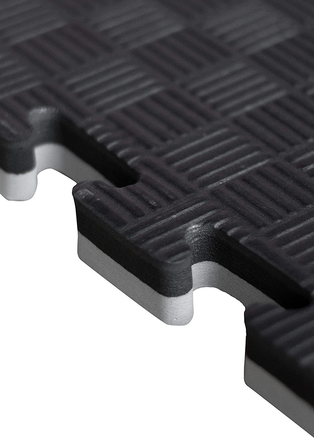 Tatami Profesional Puzzle Negro y Gris | Fitness Tech