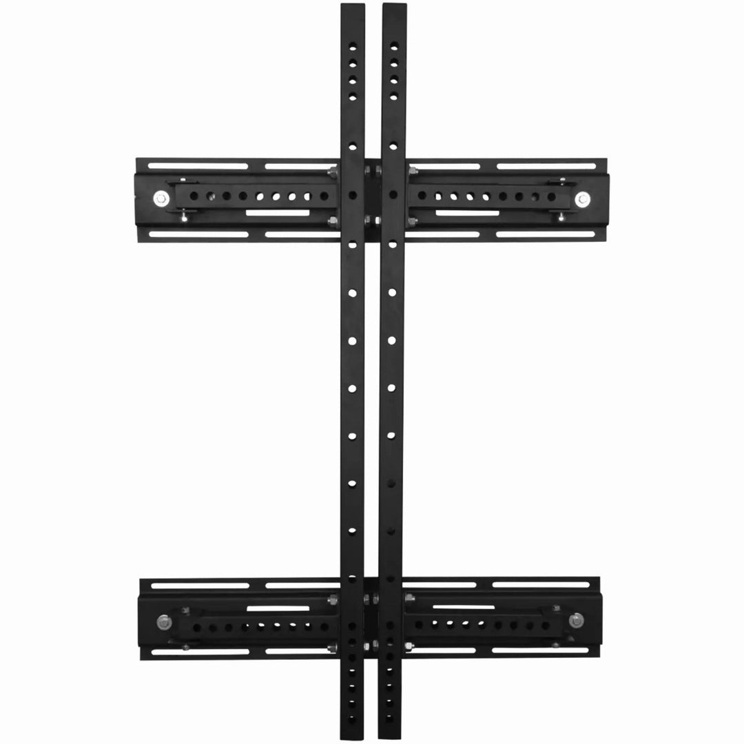 Rack de sentadillas de pared | Negro | Fitness Tech