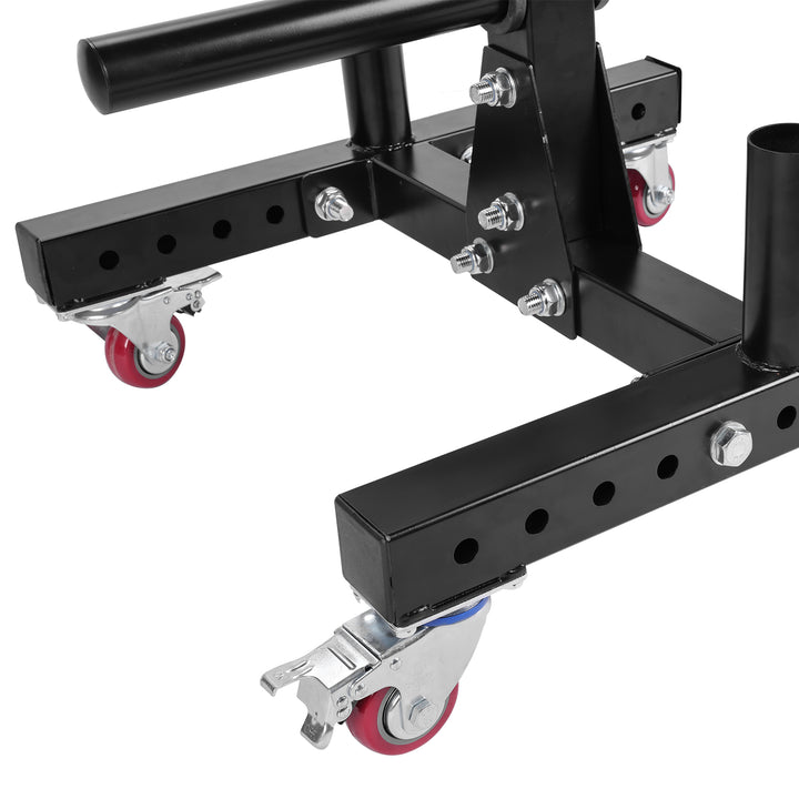 Rack de discos con ruedas | Fitness Tech