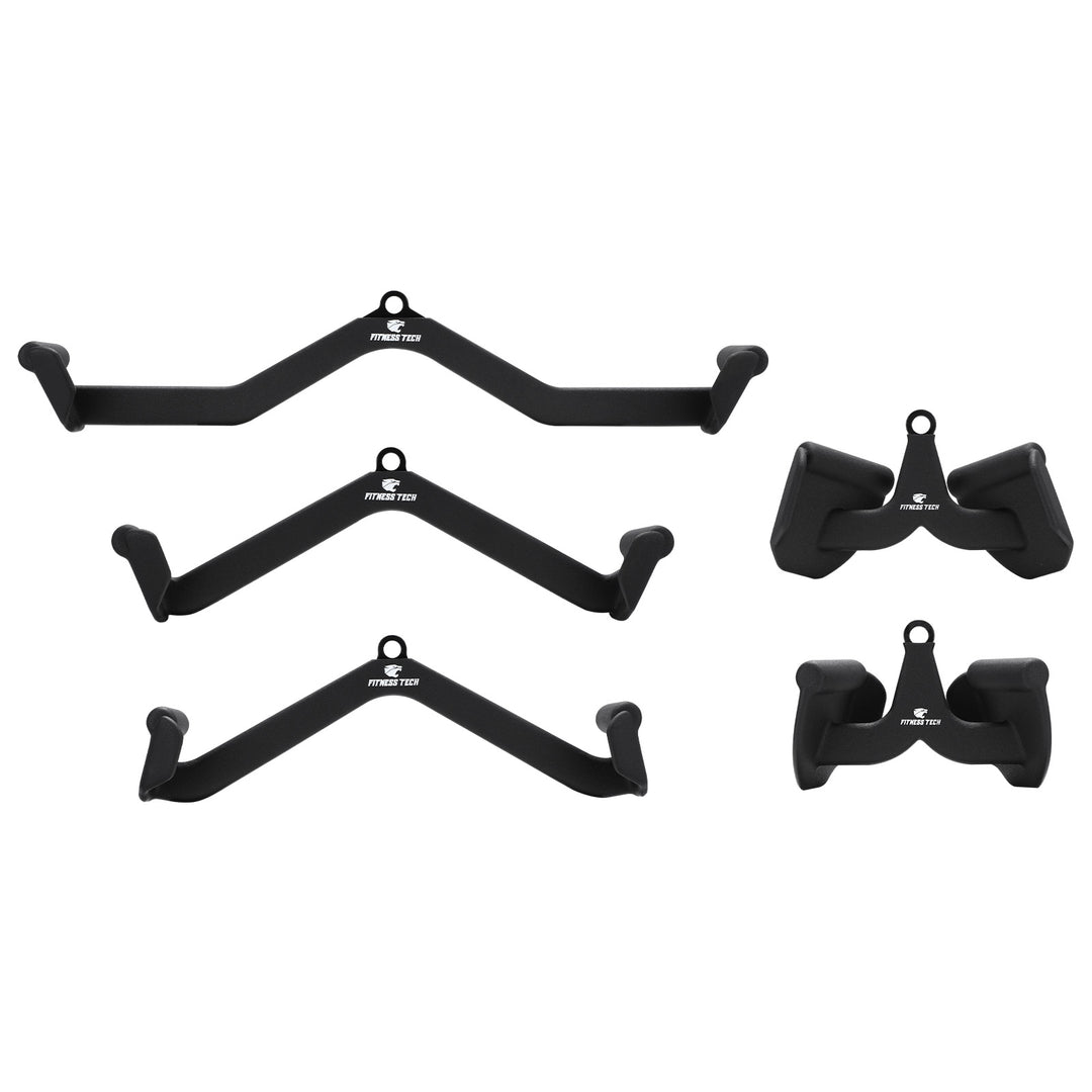 Set de agarres en polea | Fitness Tech