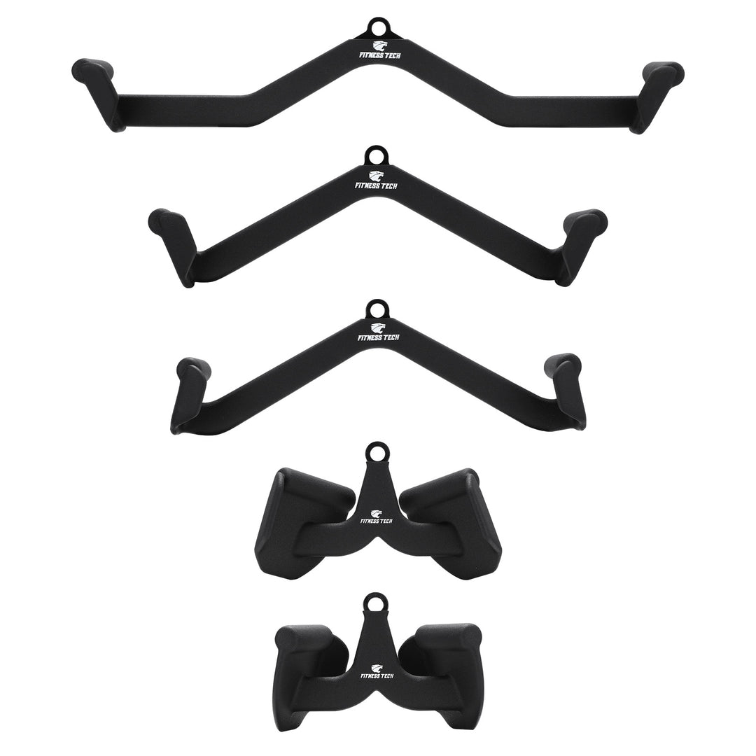 Set de agarres en polea | Fitness Tech