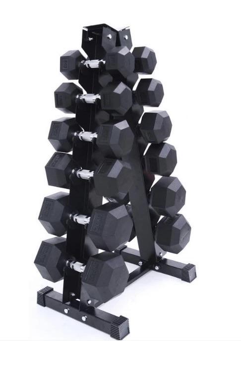 Soporte de mancuernas vertical | Fitness Tech