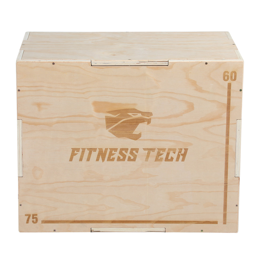 Cajón pliométrico de madera  | Fitness Tech