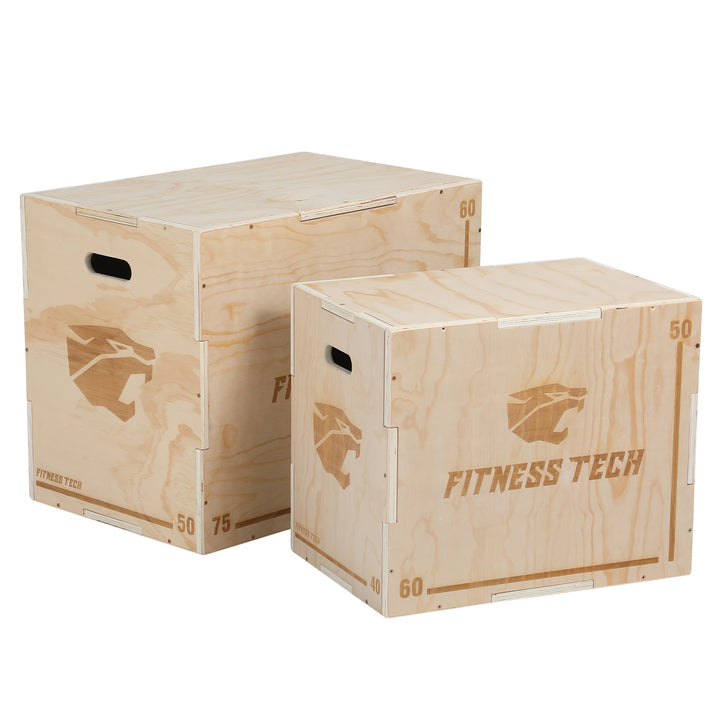Cajón pliométrico de madera  | Fitness Tech